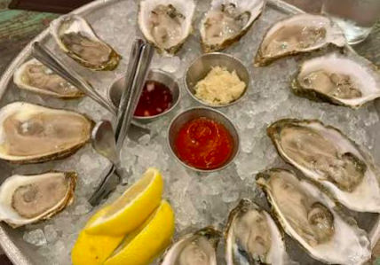 Public Fish & Oyster signature dishes Neptune's Tower
Alaskan Snow Crab Legs
Oysters Rockefeller